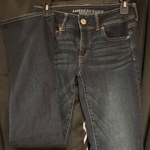 American Eagle Outfitters Women's Deep Indigo Skinny Jeans